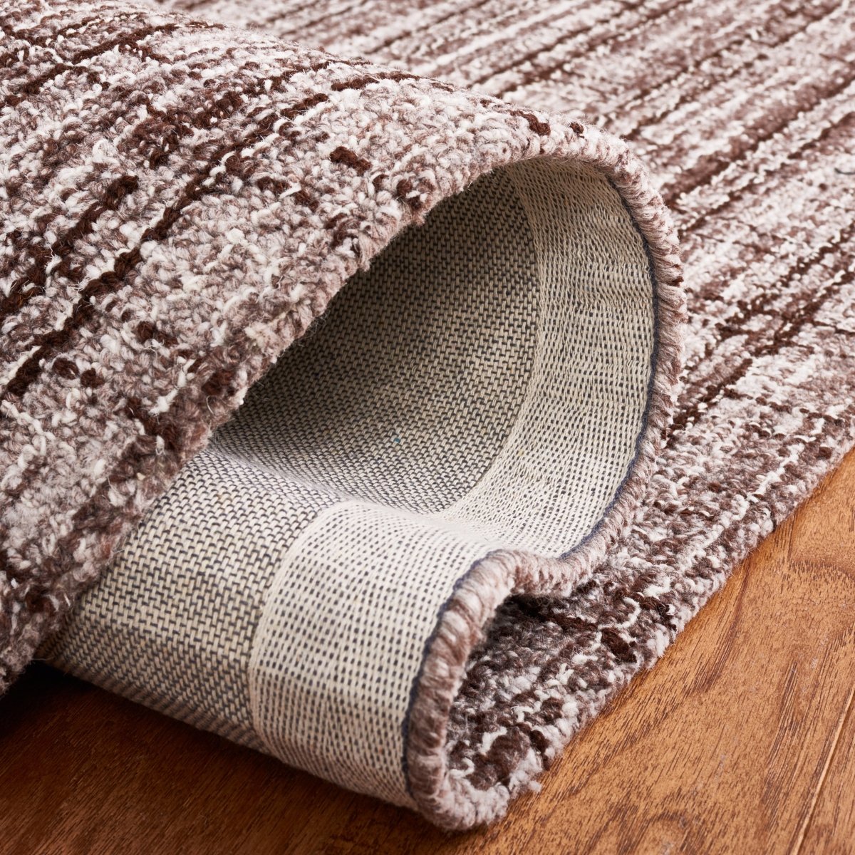 Safavieh Abstract Abt492T Brown/Grey Rug.