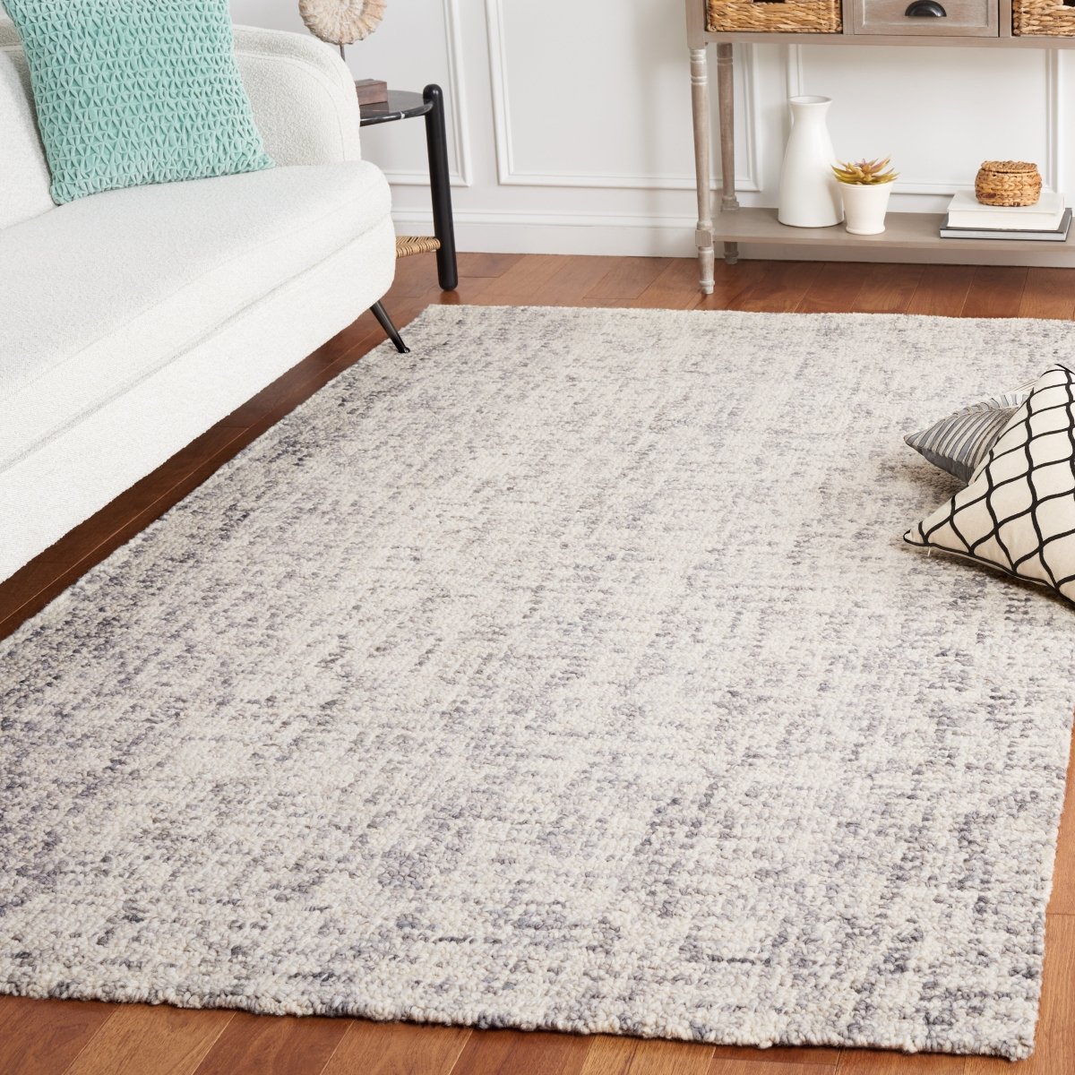 Safavieh Abstract Abt495F Grey/Ivory Rug.