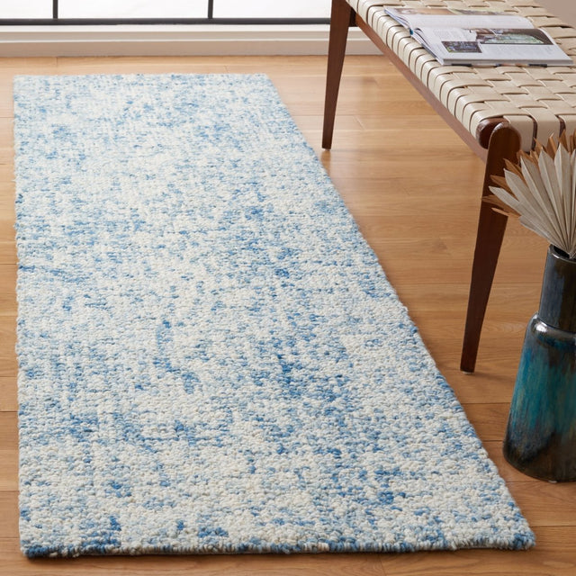 Safavieh Abstract Abt495M Blue/Ivory Rug.