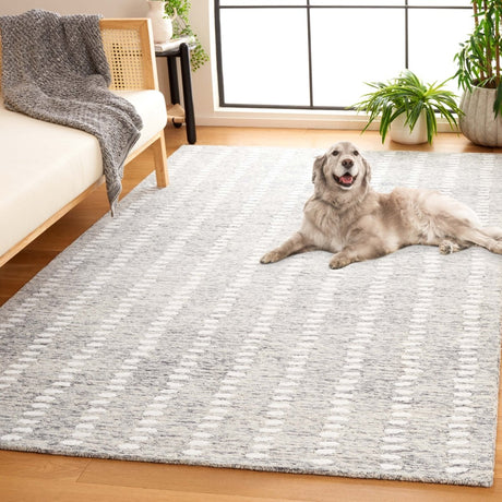 Safavieh Abstract Abt498F Grey/Ivory Rug.