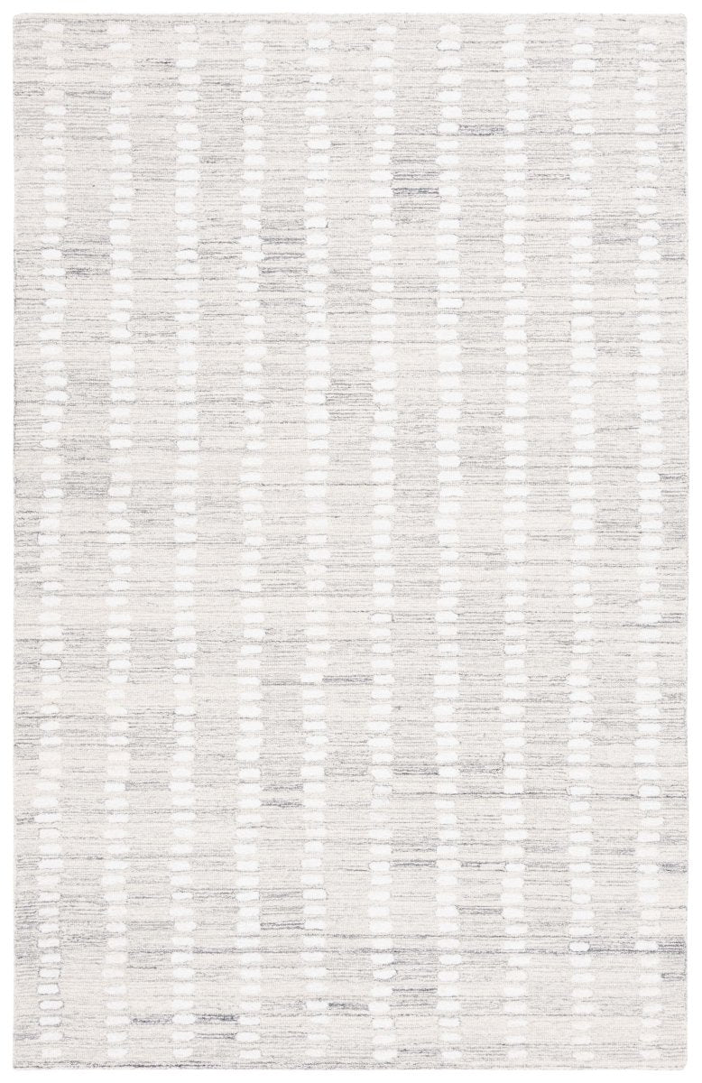 Safavieh Abstract Abt498G Silver/Ivory Rug.