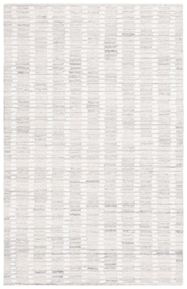 Safavieh Abstract Abt498G Silver/Ivory Rug.