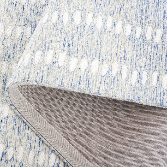 Safavieh Abstract Abt498M Blue/Ivory Rug.