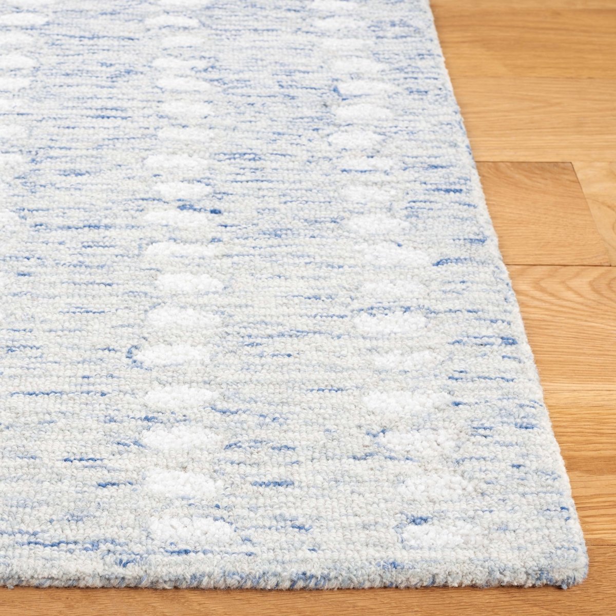 Safavieh Abstract Abt498M Blue/Ivory Rug.