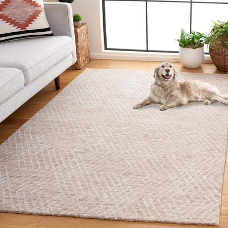 Safavieh Abstract Abt499B Beige/Ivory Rug.