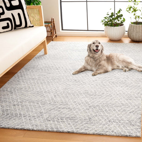 Safavieh Abstract Abt499F Grey/Ivory Rug.