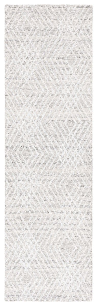 Safavieh Abstract Abt499G Silver/Ivory Rug.