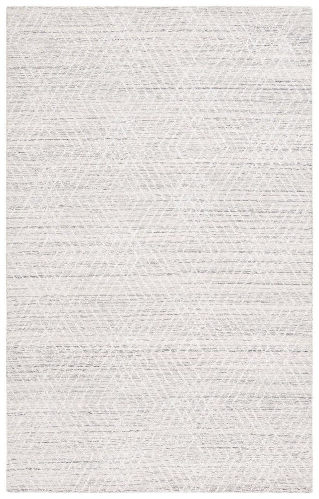Safavieh Abstract Abt499G Silver/Ivory Rug.