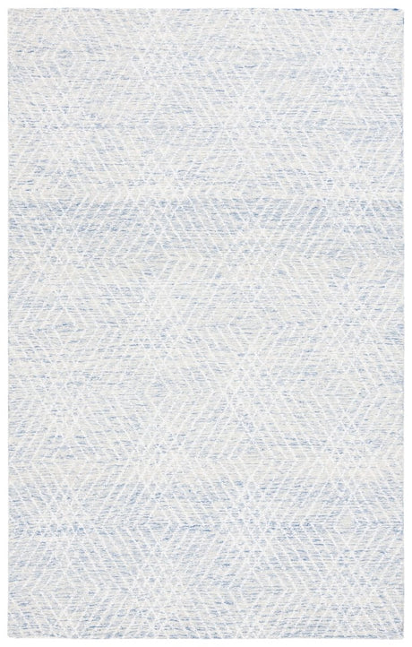 Safavieh Abstract Abt499M Blue/Ivory Rug.