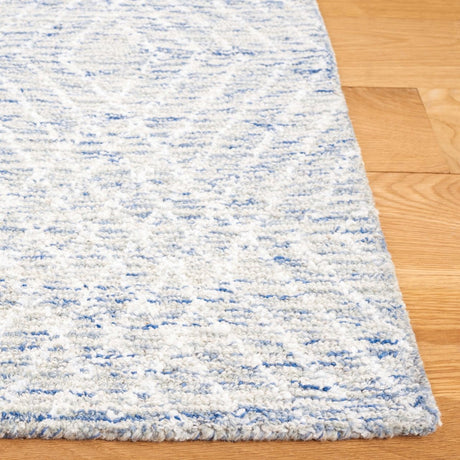 Safavieh Abstract Abt499M Blue/Ivory Rug.