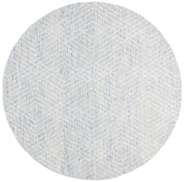 Safavieh Abstract Abt499M Blue/Ivory Rug.