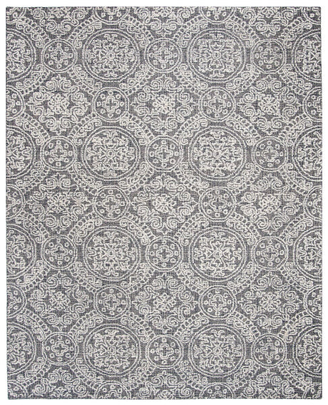 Safavieh Abstract Abt522A Grey / Ivory Rugs.