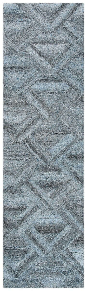 Safavieh Abstract Abt607M Blue/Black Rug.
