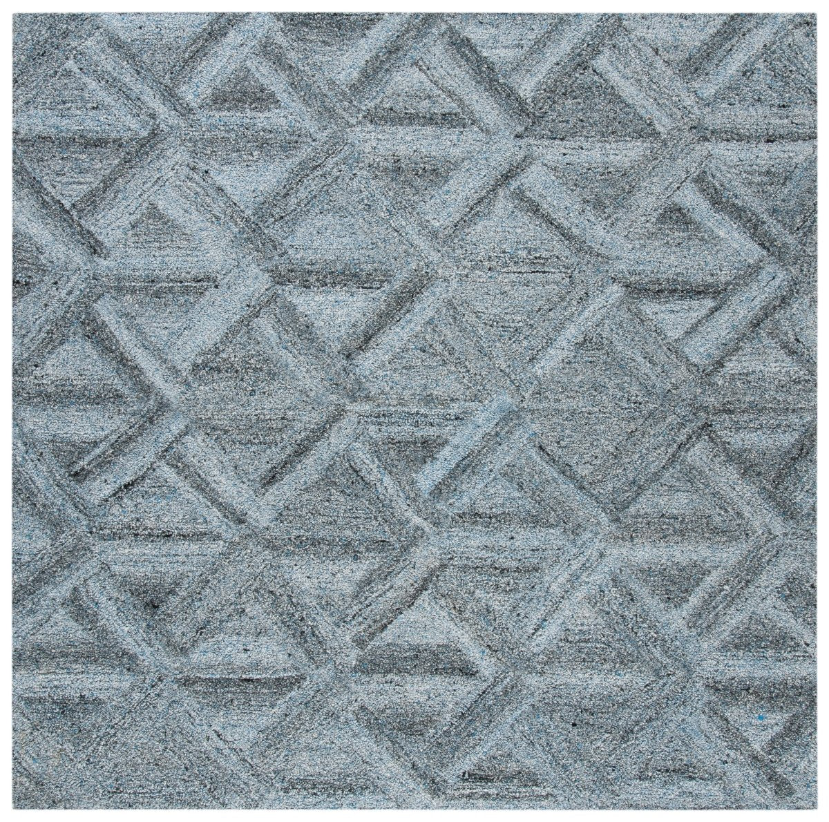 Safavieh Abstract Abt607M Blue/Black Rug.