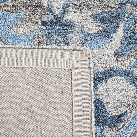 Safavieh Abstract Abt608F Grey/Blue Rug.