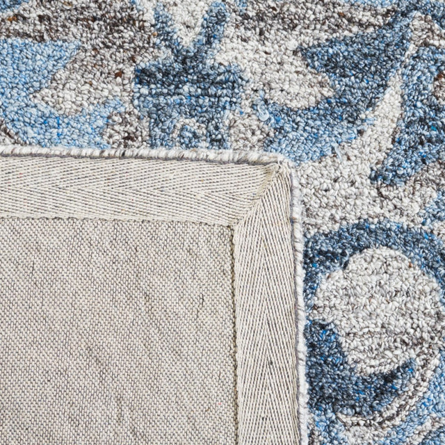 Safavieh Abstract Abt608F Grey/Blue Rug.