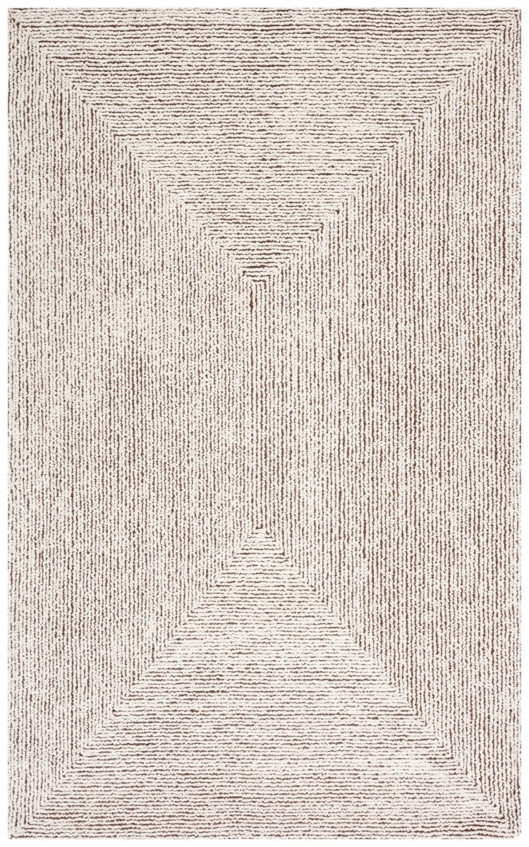Safavieh Abstract Abt609A Ivory/Black Rug.