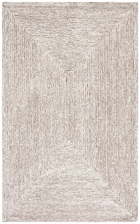Safavieh Abstract Abt609A Ivory/Black Rug.