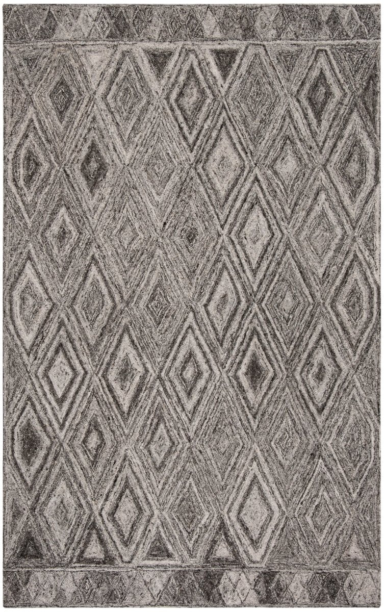 Safavieh Abstract Abt618F Grey/Black Rug.