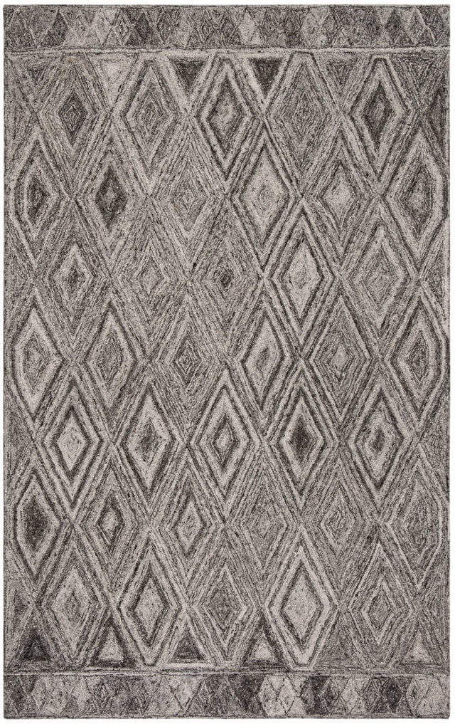 Safavieh Abstract Abt618F Grey/Black Rug.