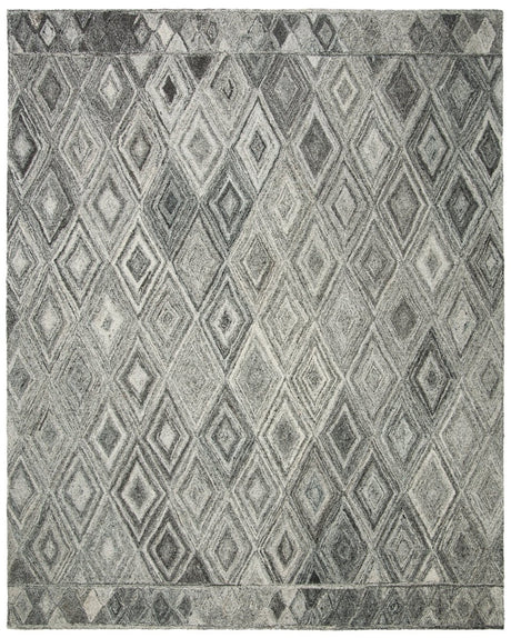 Safavieh Abstract Abt618F Grey/Black Rug.