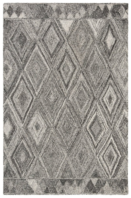 Safavieh Abstract Abt618F Grey/Black Rug.