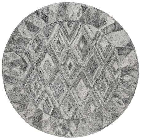 Safavieh Abstract Abt618F Grey/Black Rug.