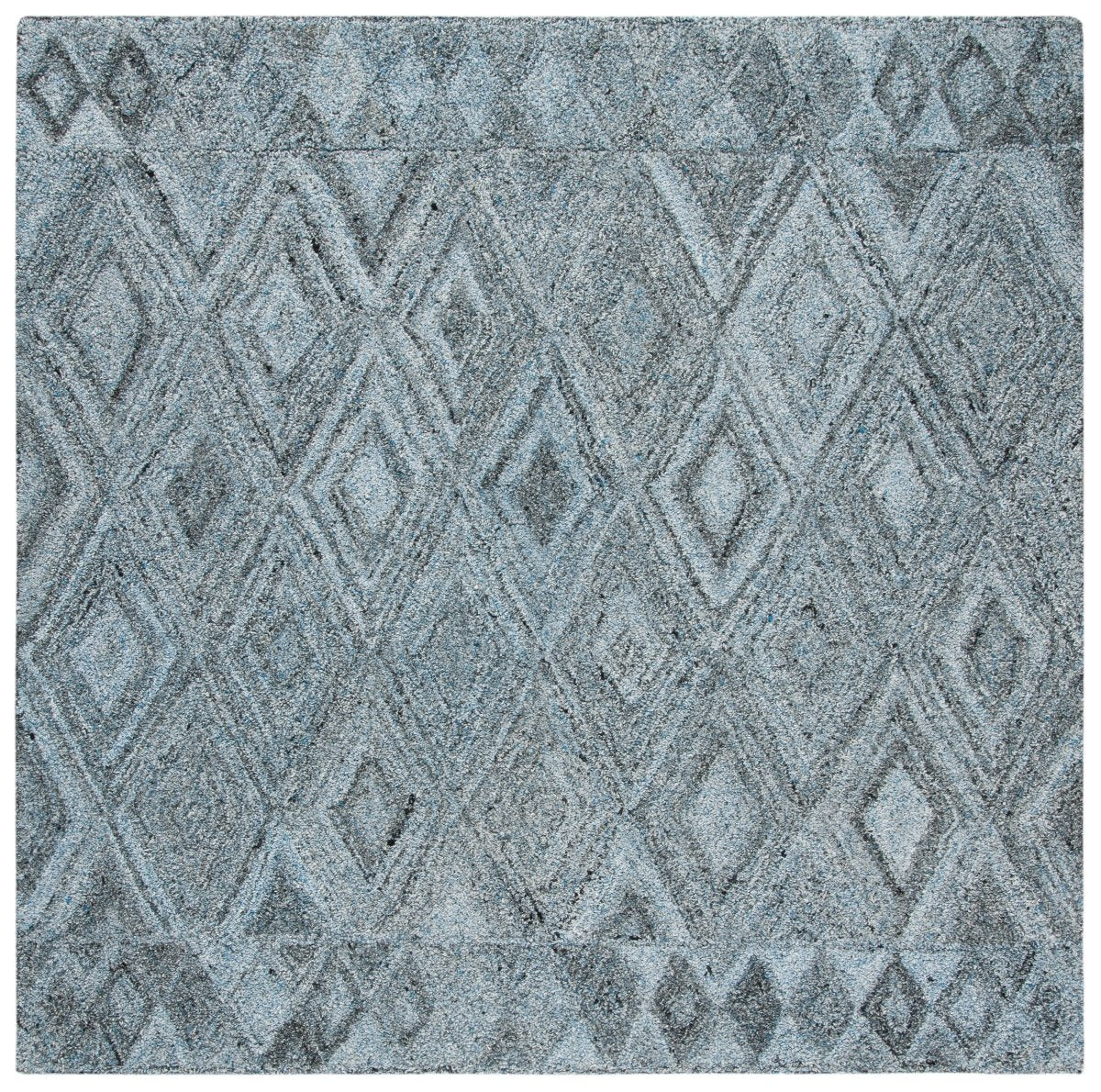 Safavieh Abstract Abt618M Blue/Black Rug.