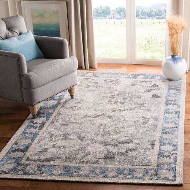 Safavieh Abstract Abt625B Beige/Blue Rugs.