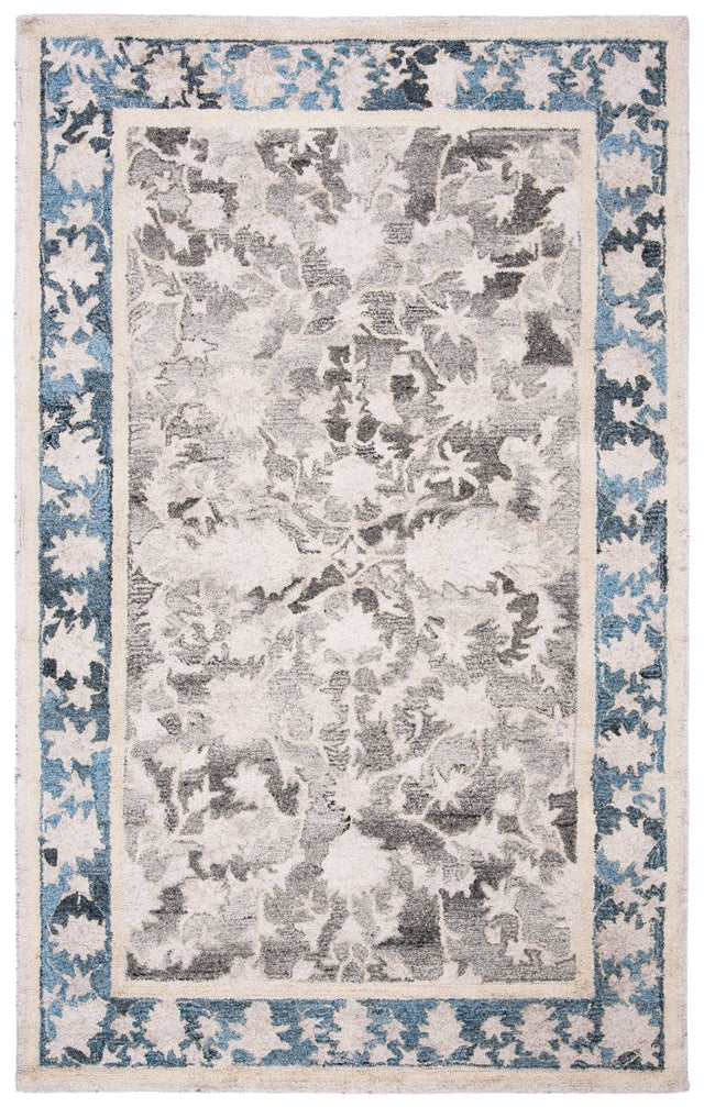 Safavieh Abstract Abt625B Beige/Blue Rugs.