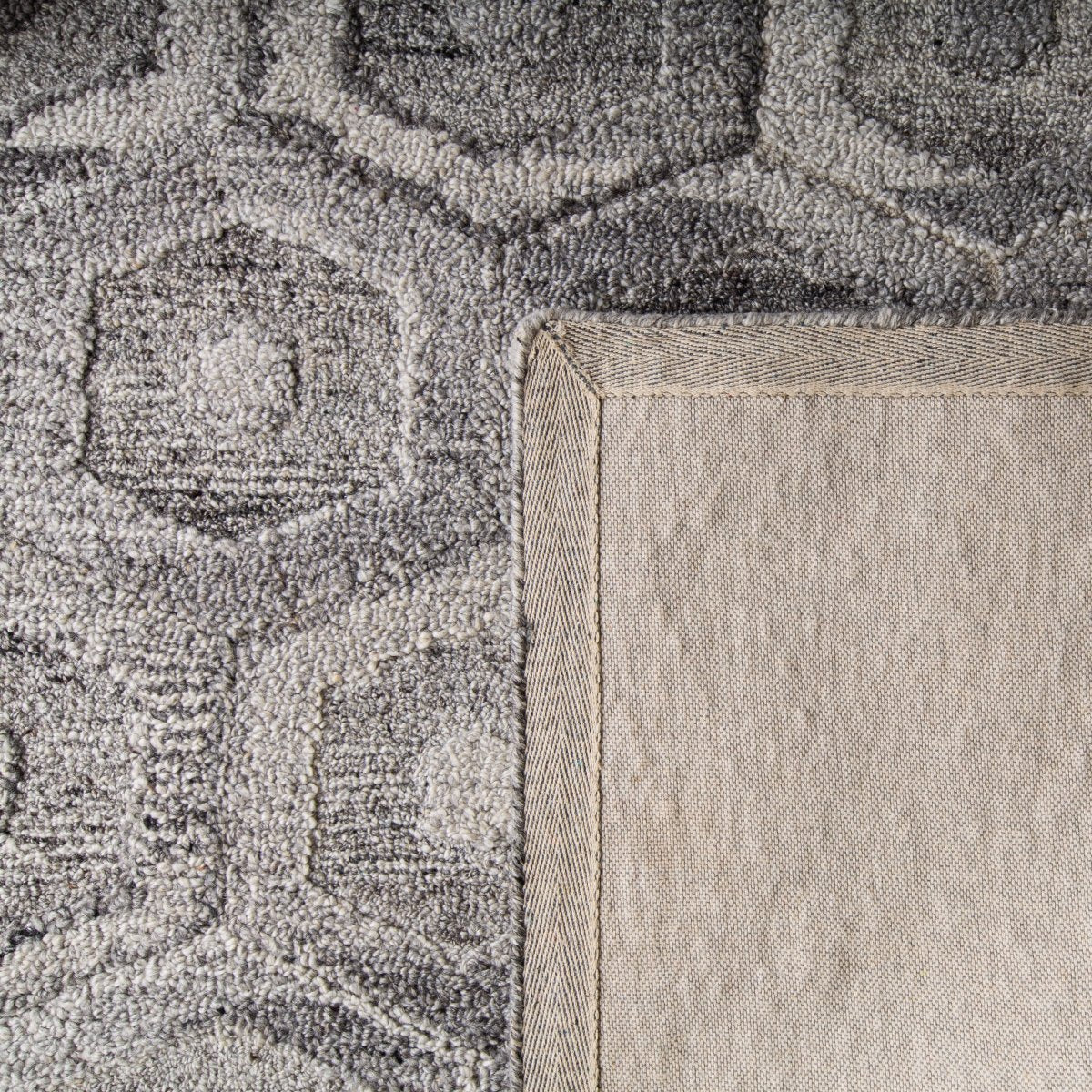 Safavieh Abstract Abt632F Grey/Beige Rugs.