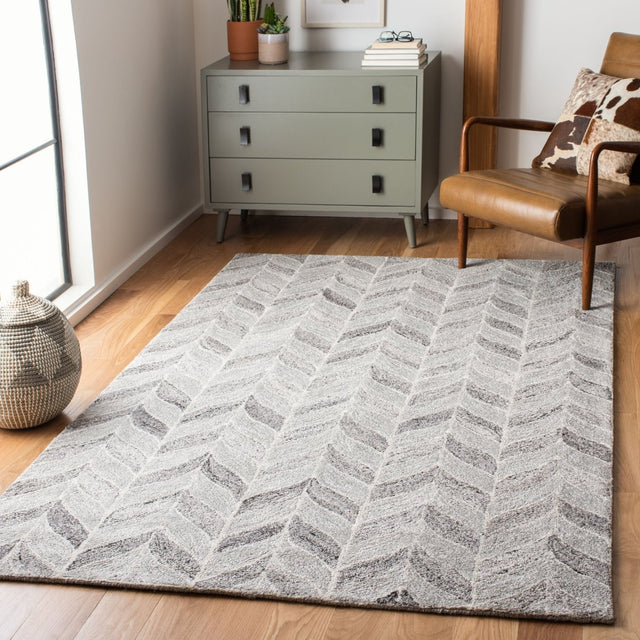 Safavieh Abstract Abt636F Grey Rugs.