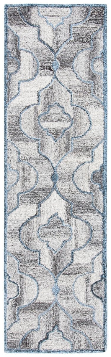 Safavieh Abstract Abt646M Blue/Brown Rugs.