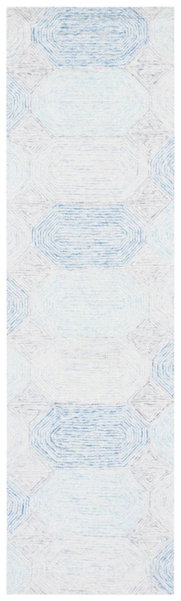 Safavieh Abstract Abt650A Ivory/Blue Rugs.