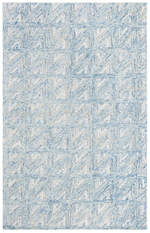 Safavieh Abstract Abt653M Blue/Beige Rugs.