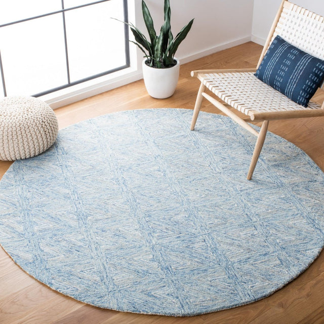 Safavieh Abstract Abt653M Blue/Beige Rugs.