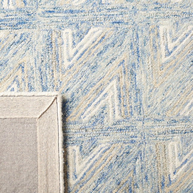 Safavieh Abstract Abt653M Blue/Beige Rugs.
