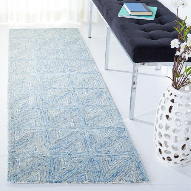 Safavieh Abstract Abt653M Blue/Beige Rugs.