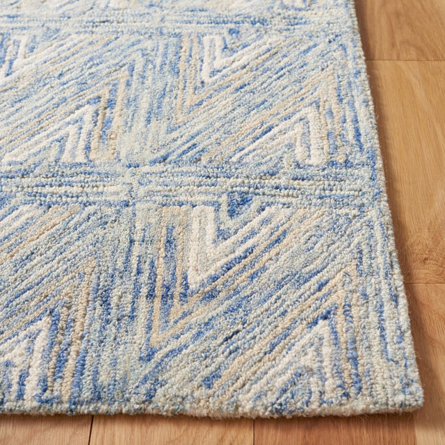 Safavieh Abstract Abt653M Blue/Beige Rugs.