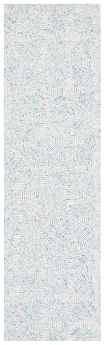 Safavieh Abstract Abt654A Ivory/Light Blue Rugs.