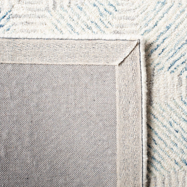 Safavieh Abstract Abt654A Ivory/Light Blue Rugs.