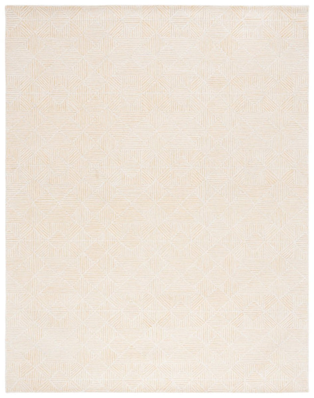 Safavieh Abstract Abt763D Gold/Ivory Rug.