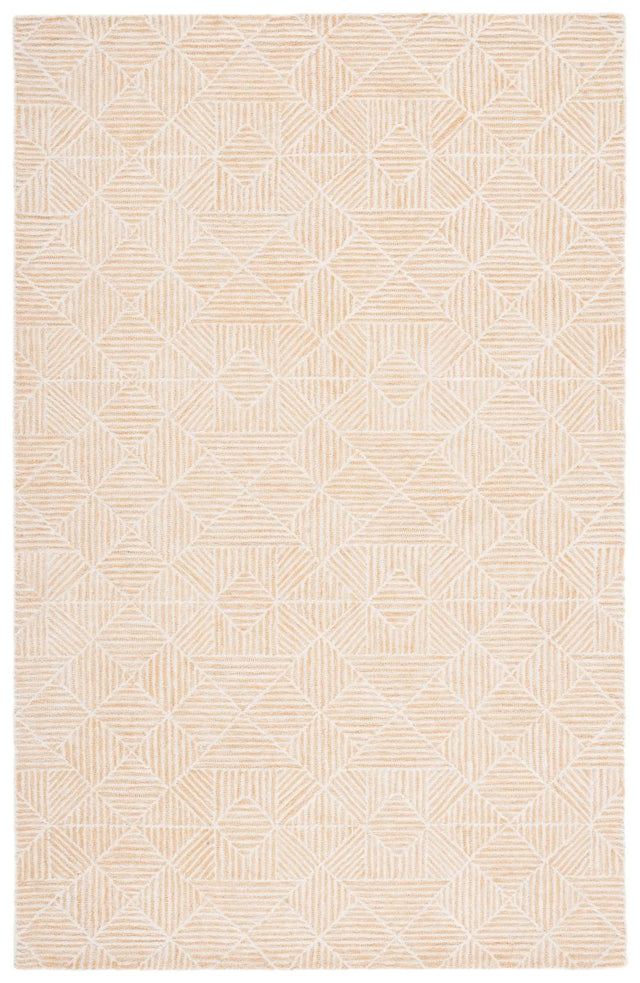 Safavieh Abstract Abt763D Gold/Ivory Rug.