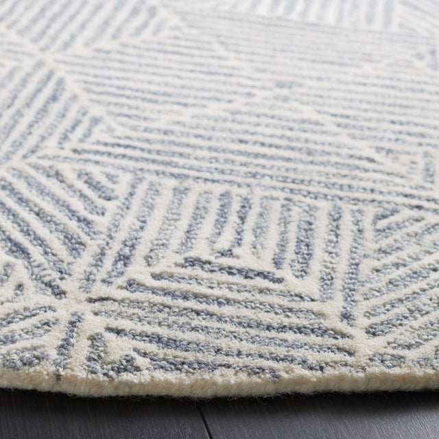 Safavieh Abstract Abt763F Grey/Ivory Rug.