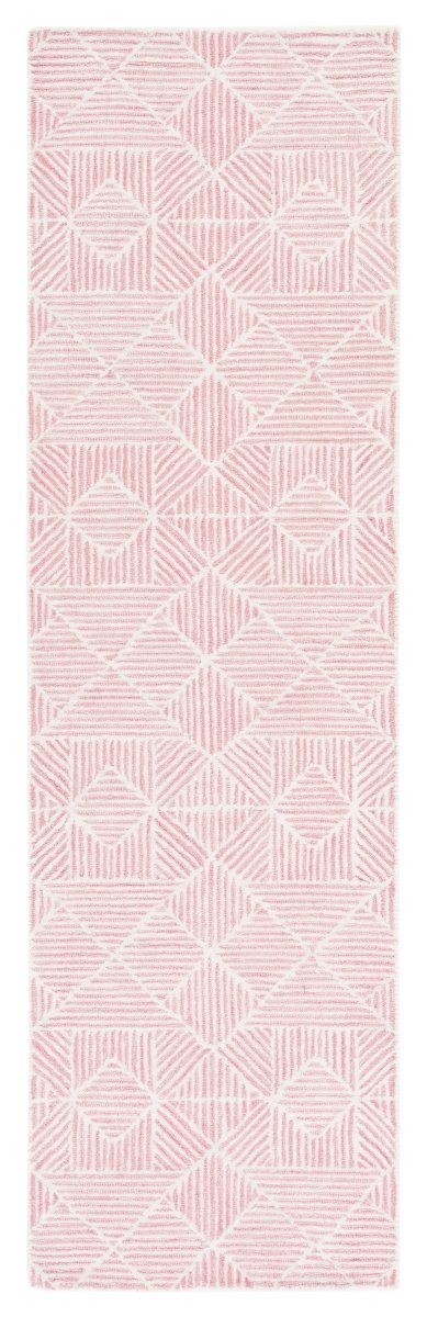 Safavieh Abstract Abt763U Pink/Ivory Rug.
