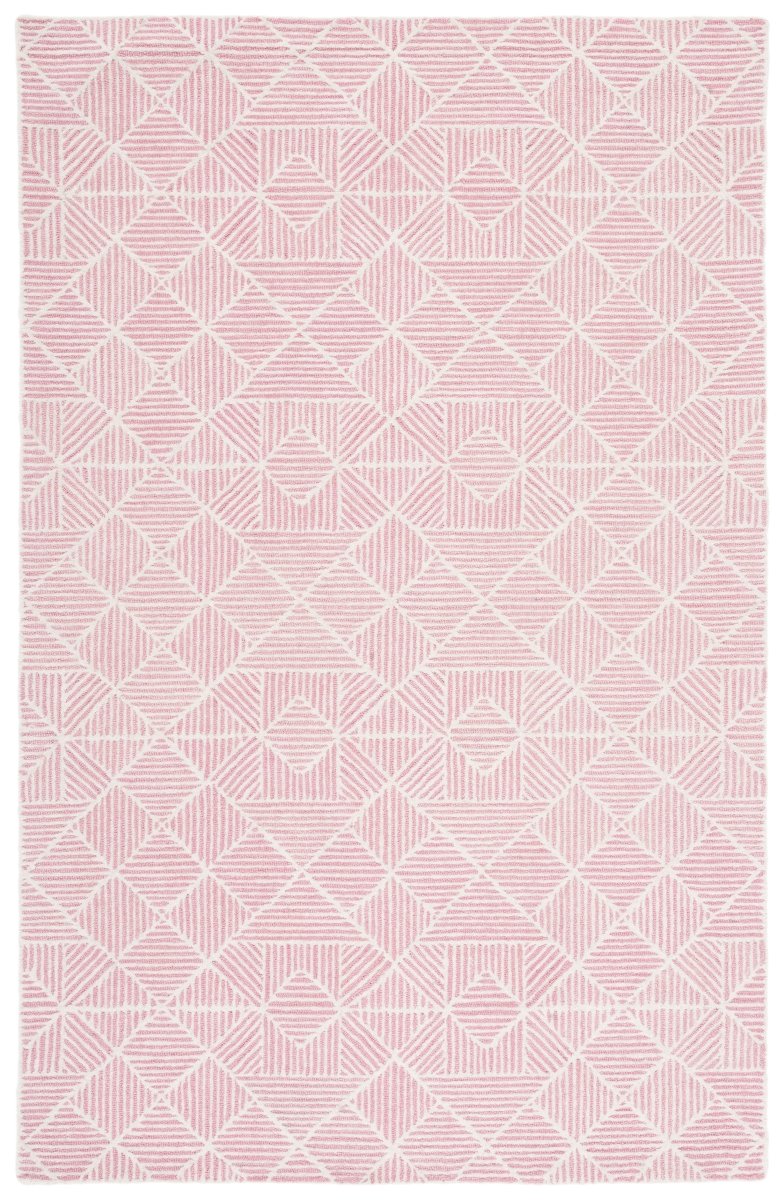 Safavieh Abstract Abt763U Pink/Ivory Rug.