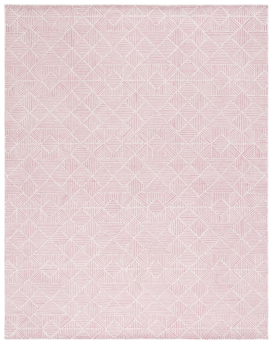 Safavieh Abstract Abt763U Pink/Ivory Rug.