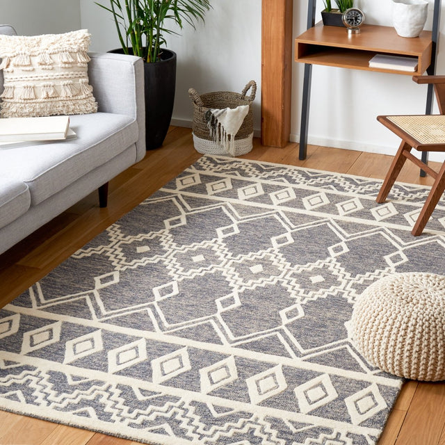 Safavieh Abstract Abt851F Grey/Ivory Rugs.
