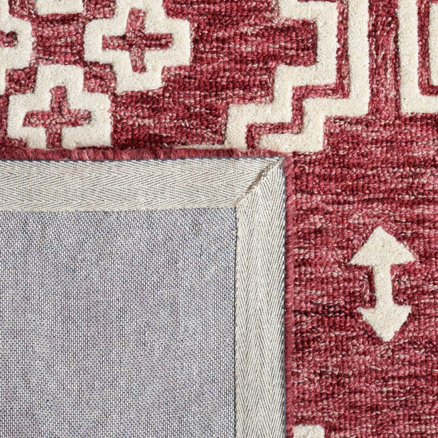 Safavieh Abstract Abt852Q Red/Ivory Rugs.