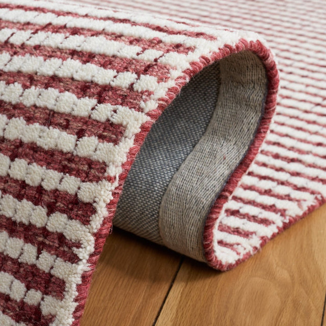 Safavieh Abstract Abt853Q Red/Ivory Rugs.